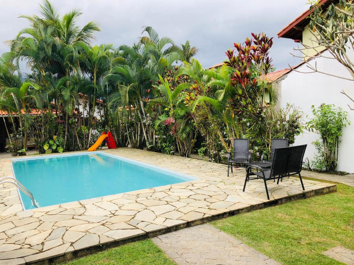 Casa De Praia Estilosa Com Piscina No Condominio-Litoral Norte Bertioga Exterior photo