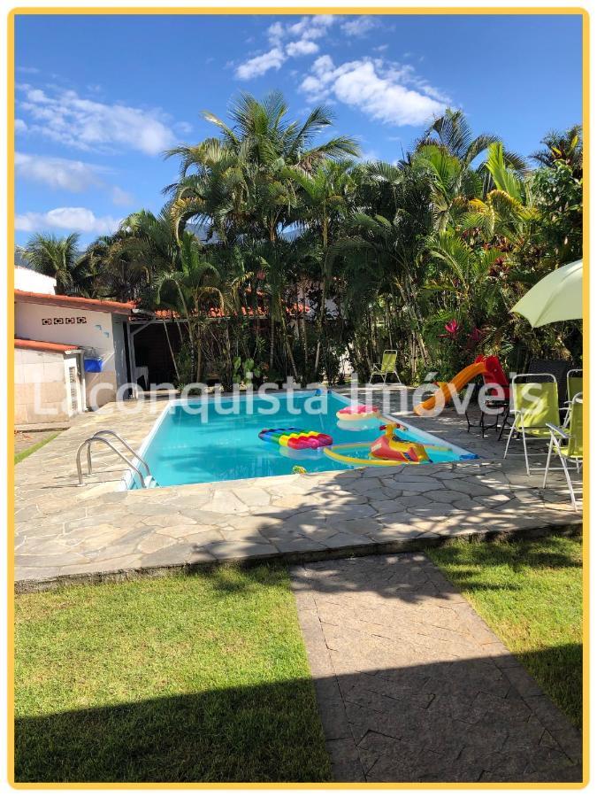 Casa De Praia Estilosa Com Piscina No Condominio-Litoral Norte Bertioga Exterior photo