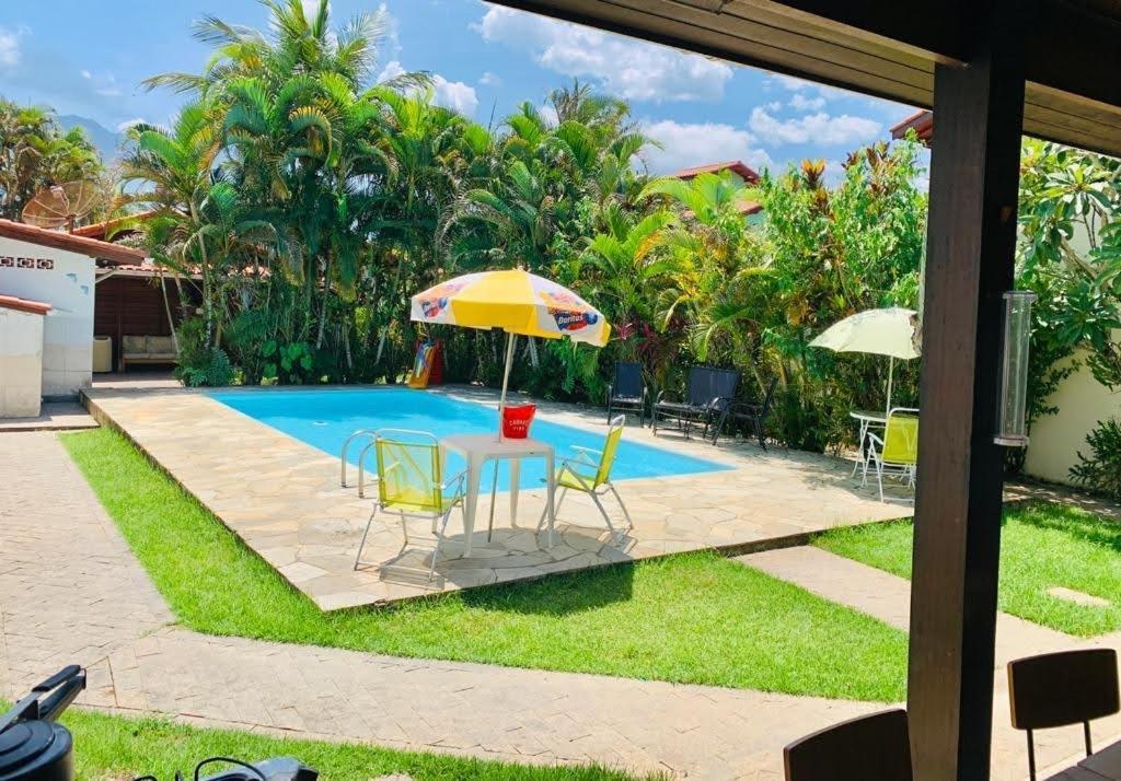 Casa De Praia Estilosa Com Piscina No Condominio-Litoral Norte Bertioga Exterior photo